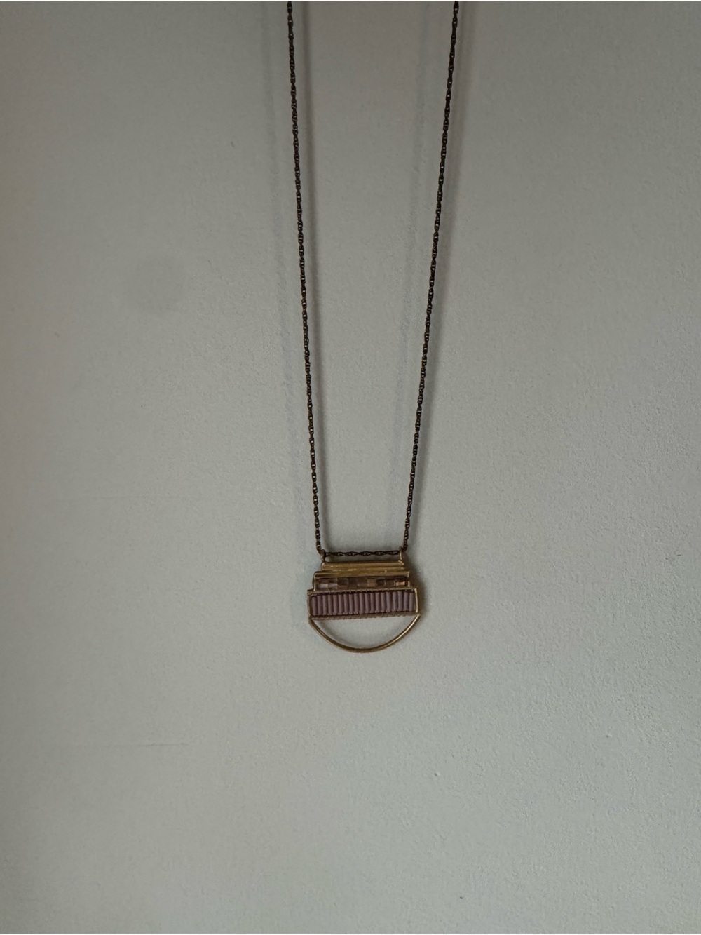 Alchemilla jewelry handmade necklace